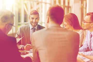 Image showing business people meeting at office