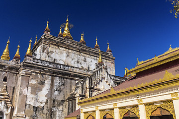 Image showing Bagan buddha tower at day