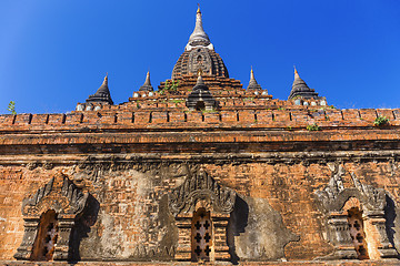 Image showing Bagan buddha tower at day