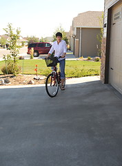 Image showing Bike rider.