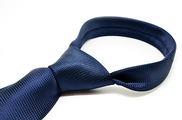 Image showing Blue men necktie