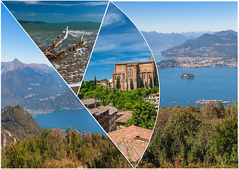 Image showing View of Lago Maggiore