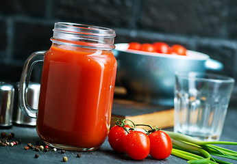 Image showing tomato juice