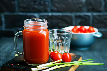 Image showing tomato juice