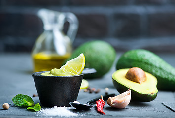 Image showing avocado sauce
