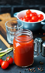 Image showing tomato juice