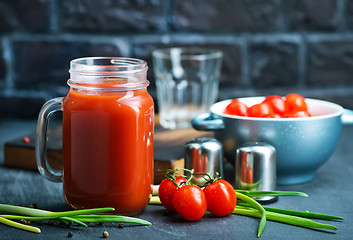 Image showing tomato juice