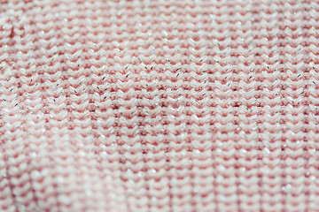 Image showing close up of knitted item