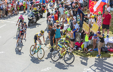 Image showing Alberto Contador on Col du Glandon - Tour de France 2015