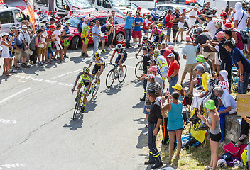 Image showing Alberto Contador on Col du Glandon - Tour de France 2015