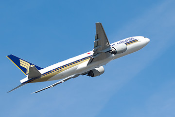 Image showing Plane takeoff