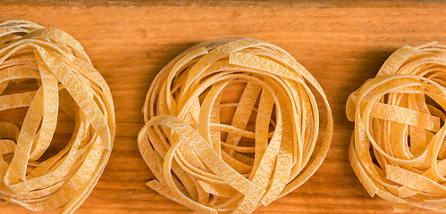 Image showing The dry Italian pasta