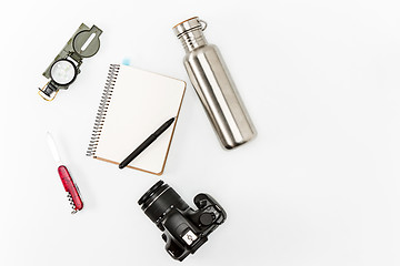 Image showing Still life of casual man. Modern male accessories