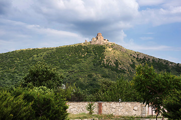 Image showing Jvari Temple in Georgia