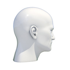 Image showing Mannequin Dummy Head Isolated