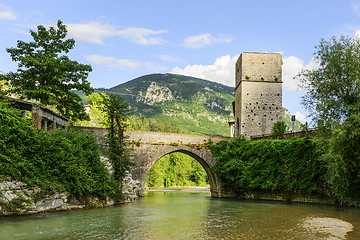 Image showing Typical architecture in Marche