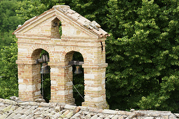 Image showing Bell tower in Gagliole