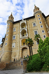 Image showing Castle in Urbino Italy