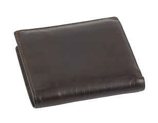 Image showing Brown leather wallet