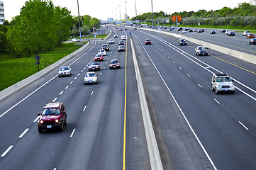 Image showing Busy highway