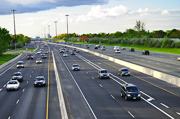 Image showing Busy highway
