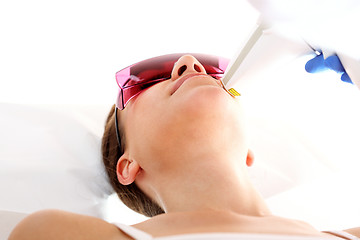 Image showing Epilation. Laser hair removal