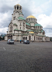 Image showing editorial The Alexander Nevsky Cathedral Sofia Bulgaria