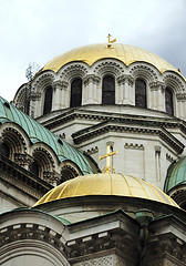 Image showing Alexander Nevsky Cathedral in Sofia Bulgaria Europe gold dome de