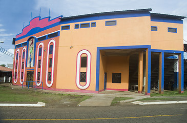 Image showing facade 2016 Karen Tucker Baseball Stadium at Big Corn Island, Ni