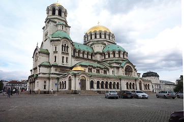 Image showing editorial The Alexander Nevsky Cathedral Sofia Bulgaria