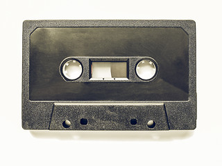 Image showing Vintage looking Tape cassette