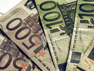 Image showing Vintage Euros picture