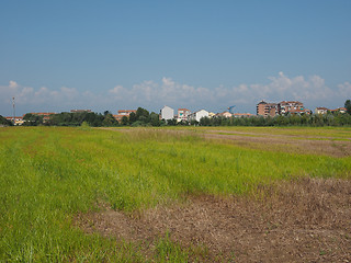 Image showing View of the city of Settimo Torinese