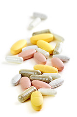 Image showing Mix of vitamins