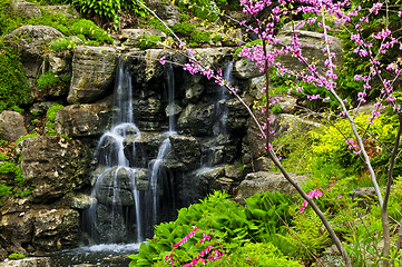 Image showing Cascading waterfall