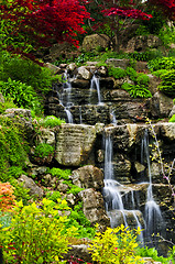 Image showing Cascading waterfall