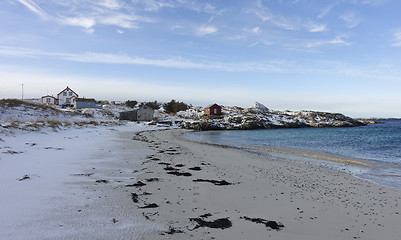 Image showing Norwegian coastline