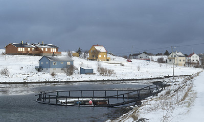 Image showing Norwegian coastline