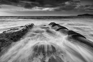 Image showing Tidal Flows Basin Beach Mona Vale