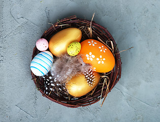 Image showing easter eggs