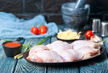Image showing raw chicken meat
