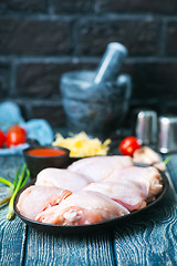 Image showing raw chicken meat