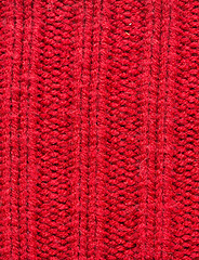 Image showing close up of knitted item