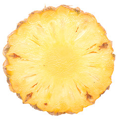 Image showing slice of pineapple