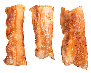 Image showing bacon on white