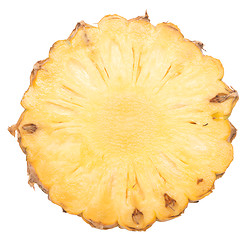 Image showing slice of pineapple
