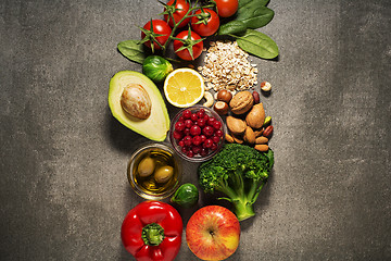 Image showing Healthy food