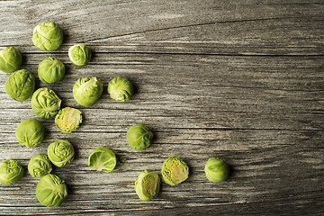 Image showing Brussels sprouts