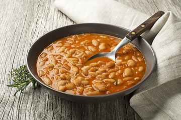 Image showing White bean stew