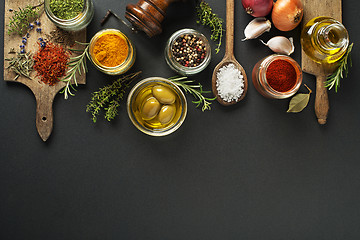 Image showing Spices and herbs